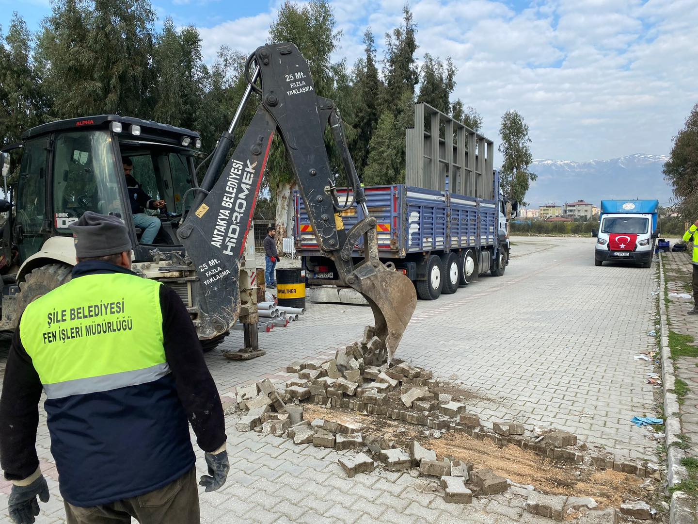 Şile Belediyesi ekipleri Hatay’da